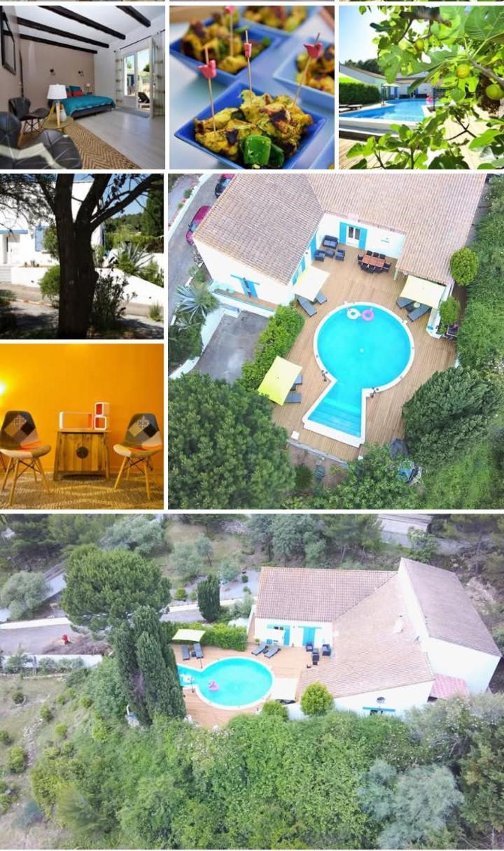 La Villa Du Menhir Chambre D'Hotes Bize-Minervois Exteriér fotografie